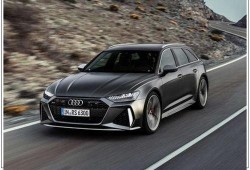 新款奥迪rs6爆料视频,动力狂飙与科技盛宴